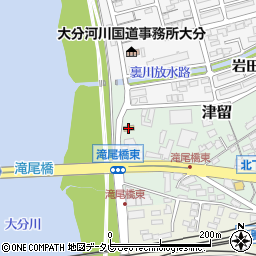セブンイレブン大分岩田町店周辺の地図