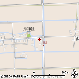 佐賀県小城市芦刈町浜枝川1588周辺の地図