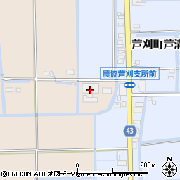 佐賀県小城市芦刈町浜枝川175周辺の地図