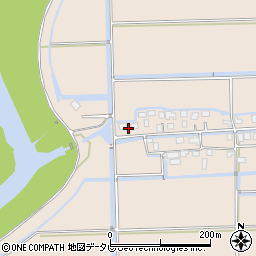 佐賀県小城市芦刈町浜枝川1676周辺の地図