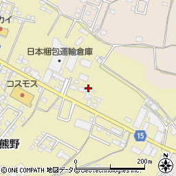 福岡県筑後市熊野86-8周辺の地図