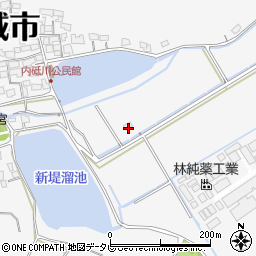 佐賀県小城市牛津町上砥川1498-2周辺の地図