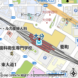 トランドール・大分駅店周辺の地図