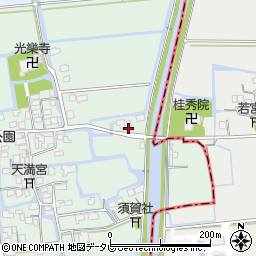 佐賀県小城市芦刈町下古賀12周辺の地図