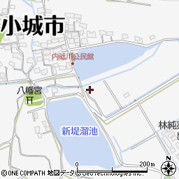 佐賀県小城市牛津町上砥川1510-11周辺の地図
