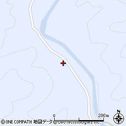 高知県高岡郡四万十町中神ノ川183-1周辺の地図