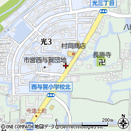 吉崎塗料店周辺の地図