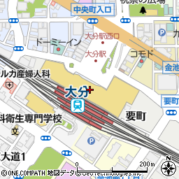 ヒョンチャンプルコギ　JR大分シティ店周辺の地図