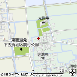 佐賀県小城市芦刈町下古賀94周辺の地図