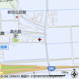 佐賀県佐賀市久保田町大字新田1078周辺の地図