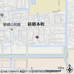 佐賀県佐賀市新郷本町周辺の地図