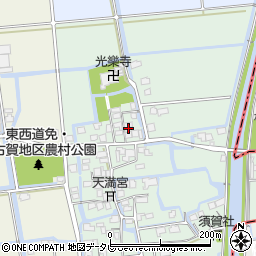 佐賀県小城市芦刈町下古賀88周辺の地図