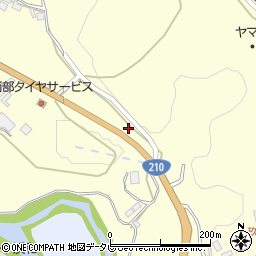 大分県玖珠郡九重町右田1938周辺の地図