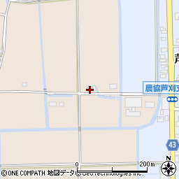 佐賀県小城市芦刈町浜枝川196周辺の地図