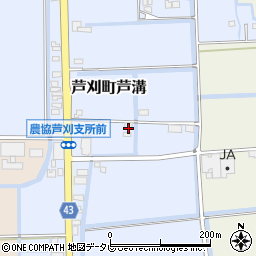 佐賀県小城市芦刈町芦溝951周辺の地図