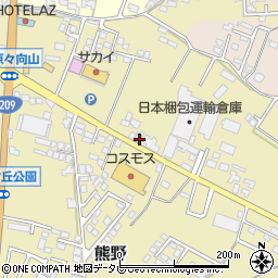 福岡県筑後市熊野80-1周辺の地図