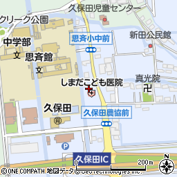 佐賀県佐賀市久保田町大字新田1126-6周辺の地図