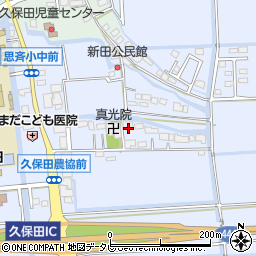 佐賀県佐賀市久保田町大字新田1094周辺の地図