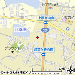 福岡県筑後市熊野180周辺の地図