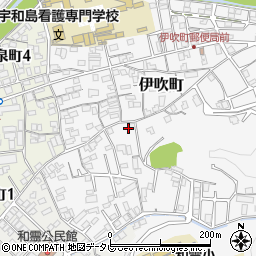 愛媛県宇和島市伊吹町25周辺の地図