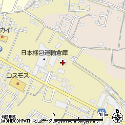 福岡県筑後市熊野82-17周辺の地図