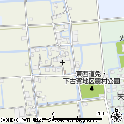 佐賀県小城市芦刈町道免224周辺の地図
