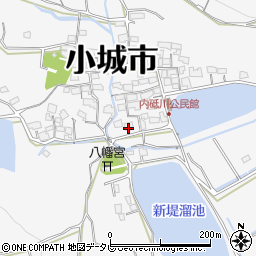 佐賀県小城市牛津町上砥川1855周辺の地図