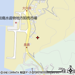 愛媛県宇和島市大浦6周辺の地図