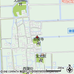 佐賀県佐賀市諸富町大字大堂1558周辺の地図