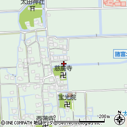 佐賀県佐賀市諸富町大字大堂1558-1周辺の地図