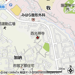 大分県大分市下郡1497周辺の地図