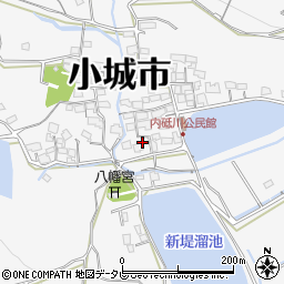 佐賀県小城市牛津町上砥川1854周辺の地図
