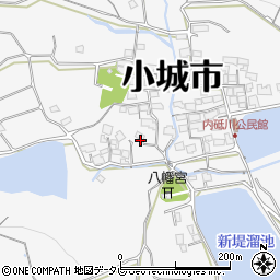 佐賀県小城市牛津町上砥川3981-1周辺の地図