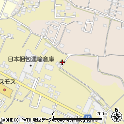 福岡県筑後市熊野19周辺の地図