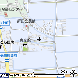 佐賀県佐賀市久保田町大字新田1067周辺の地図