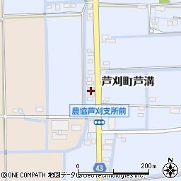 佐賀県小城市芦刈町芦溝959周辺の地図