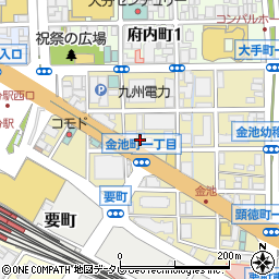 産業通り周辺の地図