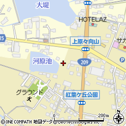 福岡県筑後市蔵数630-2周辺の地図