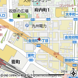 株式会社九州建設マネジメントセンター大分支店周辺の地図