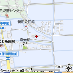 佐賀県佐賀市久保田町大字新田1066周辺の地図