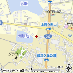 福岡県筑後市熊野147周辺の地図