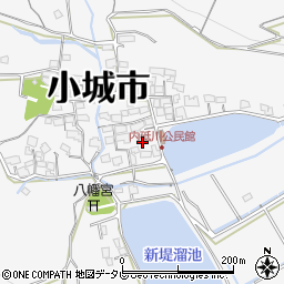 佐賀県小城市牛津町上砥川1881周辺の地図