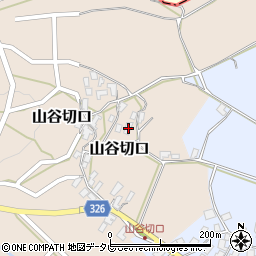 佐賀県西松浦郡有田町山谷切口乙1447周辺の地図