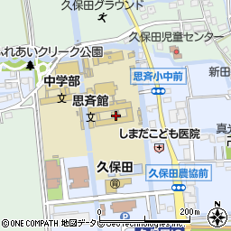 佐賀県佐賀市久保田町大字新田1207周辺の地図