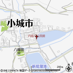 佐賀県小城市牛津町上砥川1959周辺の地図