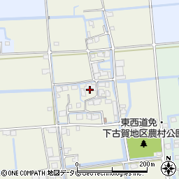 佐賀県小城市芦刈町道免230周辺の地図