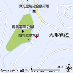 瀬兵窯大川内山新風店周辺の地図