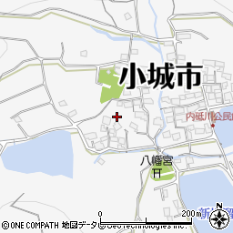 佐賀県小城市牛津町上砥川3988周辺の地図