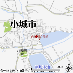 佐賀県小城市牛津町上砥川1882周辺の地図