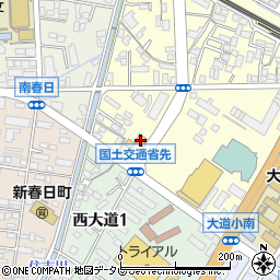 ジョイフル大分田室町店周辺の地図